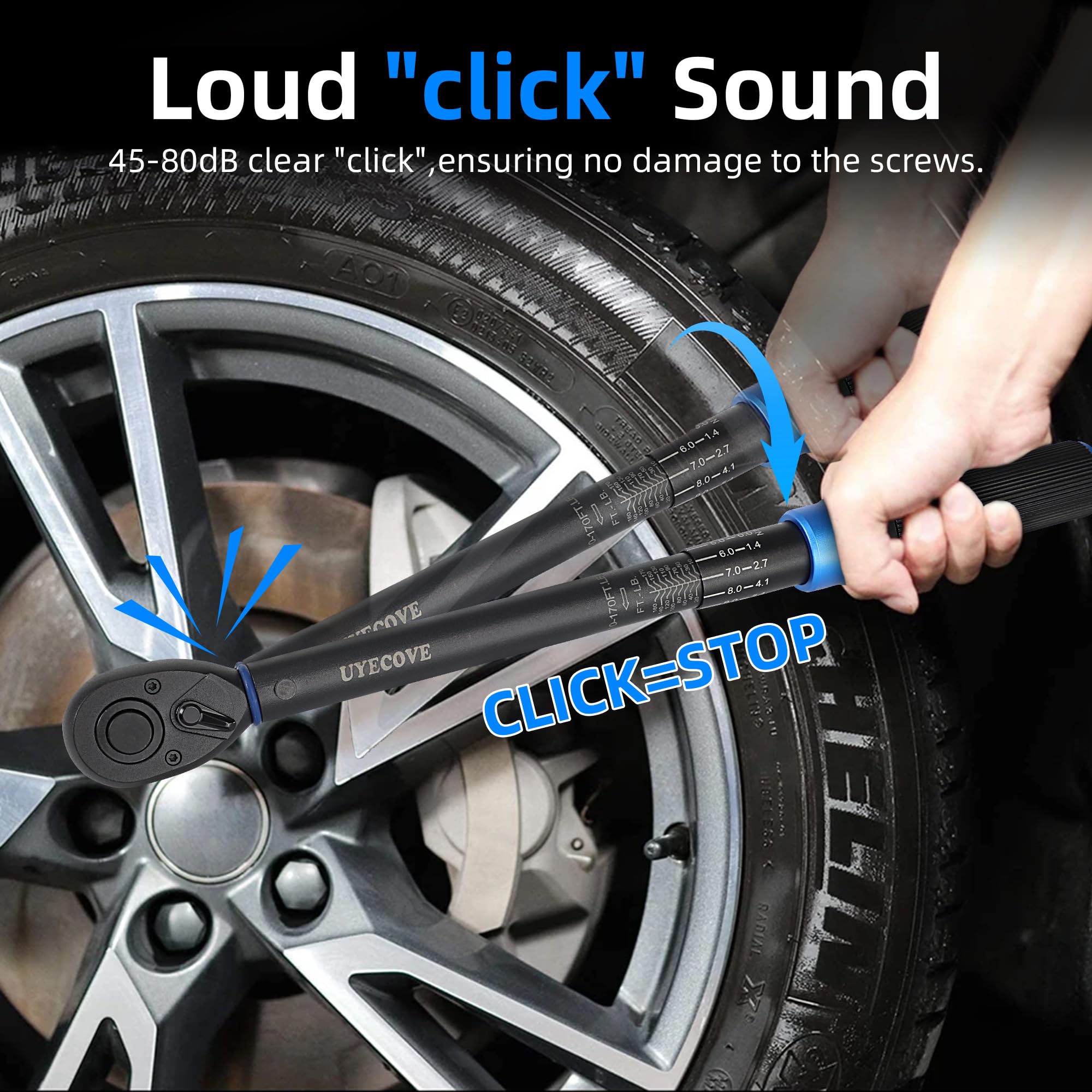UYECOVE professional-grade torque wrench with warranty and responsive support.