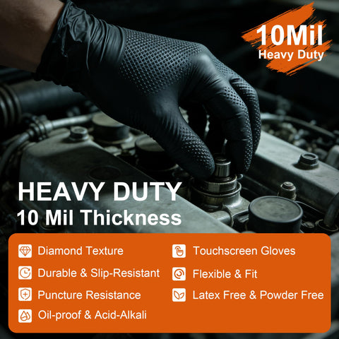 UYKKE latex-free, powder-free gloves reduce irritation and cross-contamination in sensitive environments.