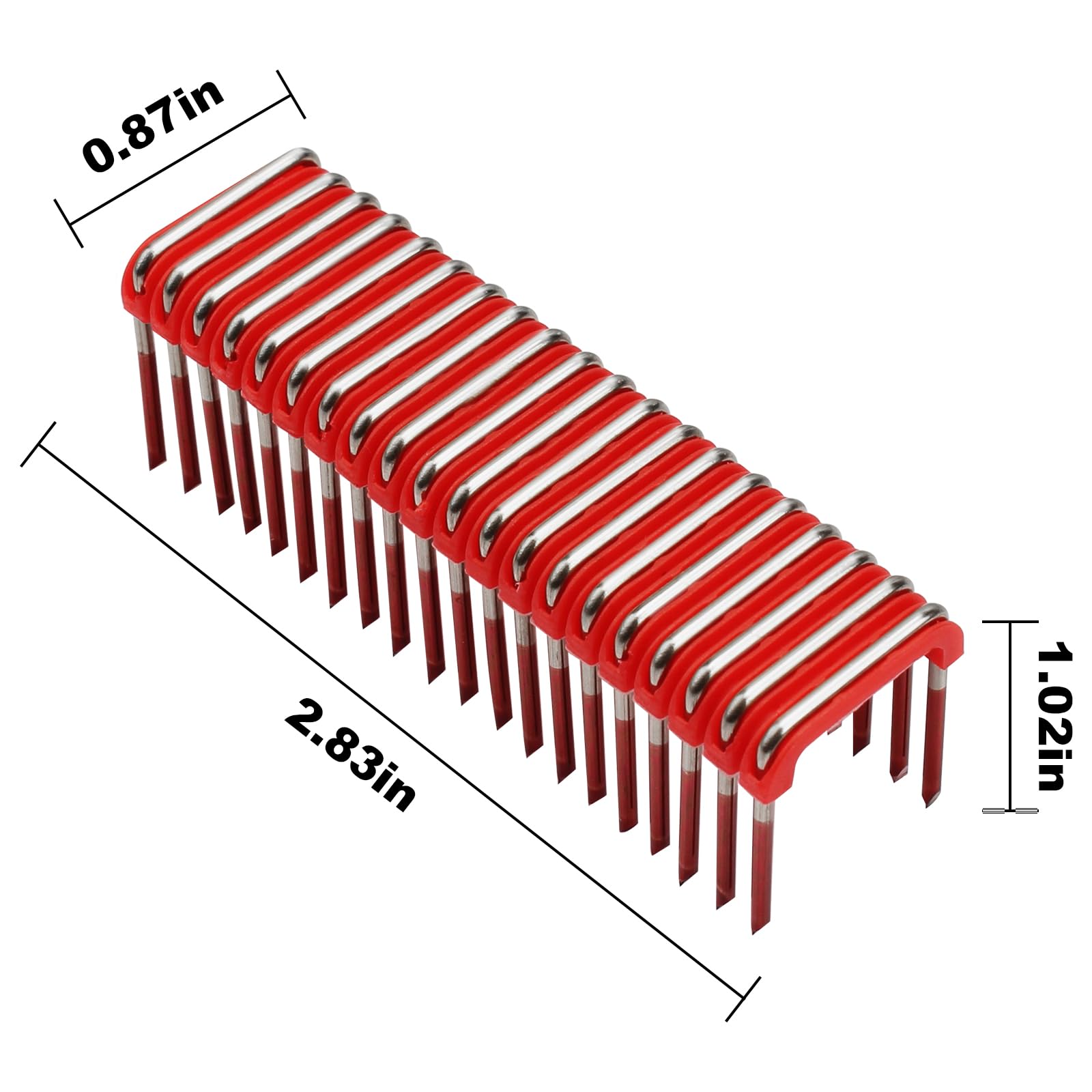 UYZO MNM1-600 staple securing cables to wood surfaces