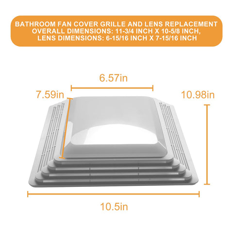 UyZo S97014094 lens replacement delivers clear view and a refreshed bathroom look