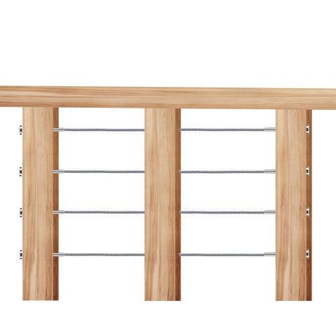 UZE indoor stair rail use with hidden hardware for interior design