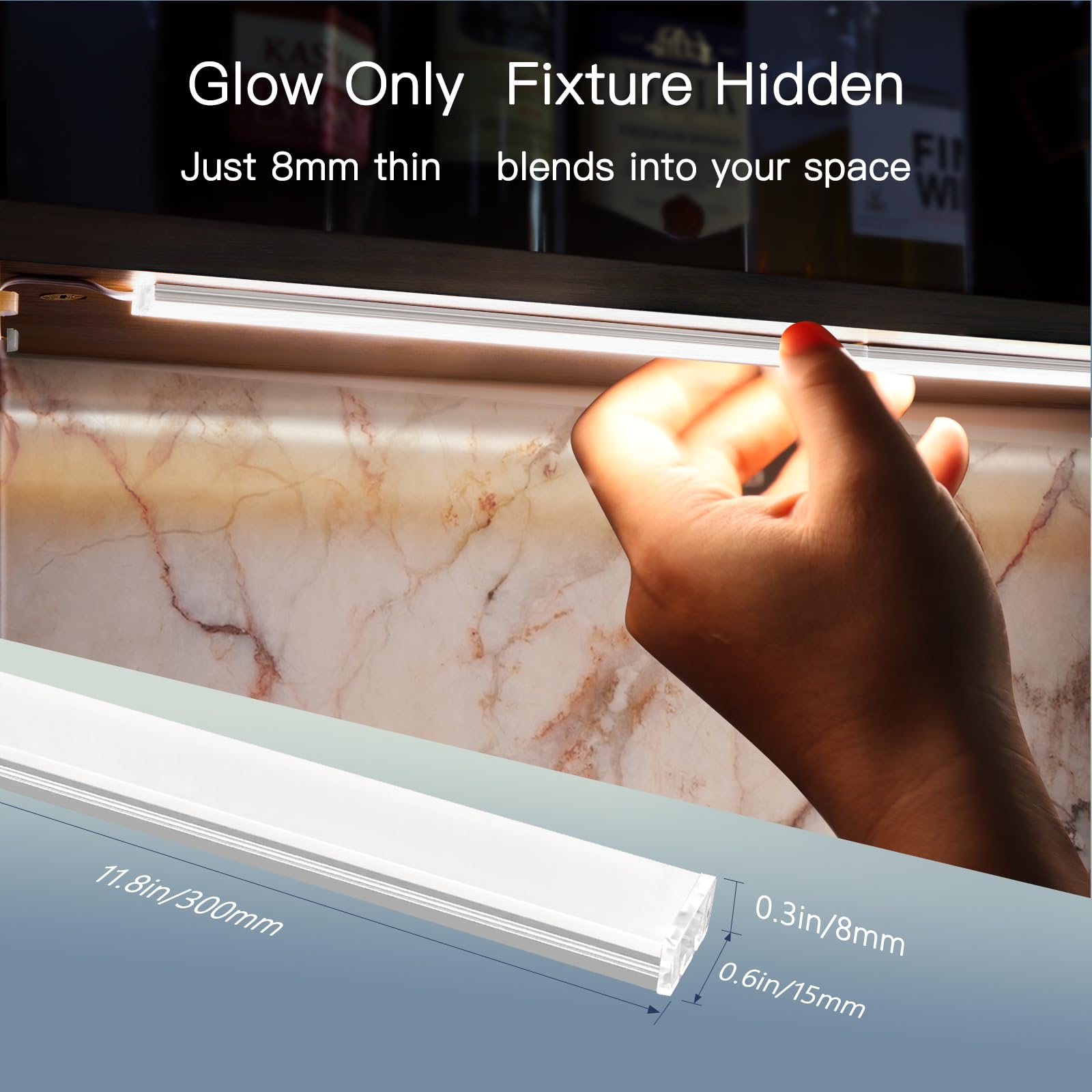 V4light TUYA app adjusts color and brightness precisely