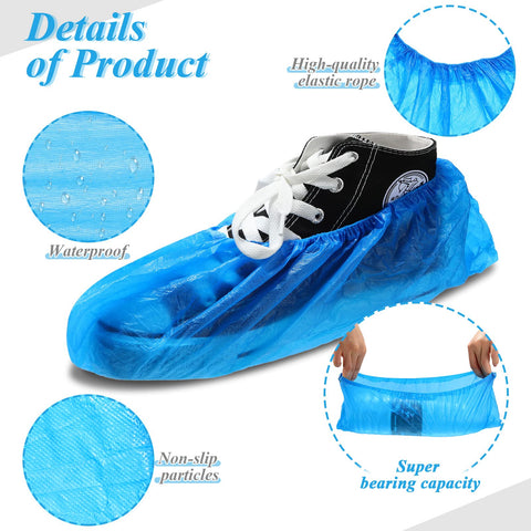 Vabean waterproof boot covers keep floors dry in rain.