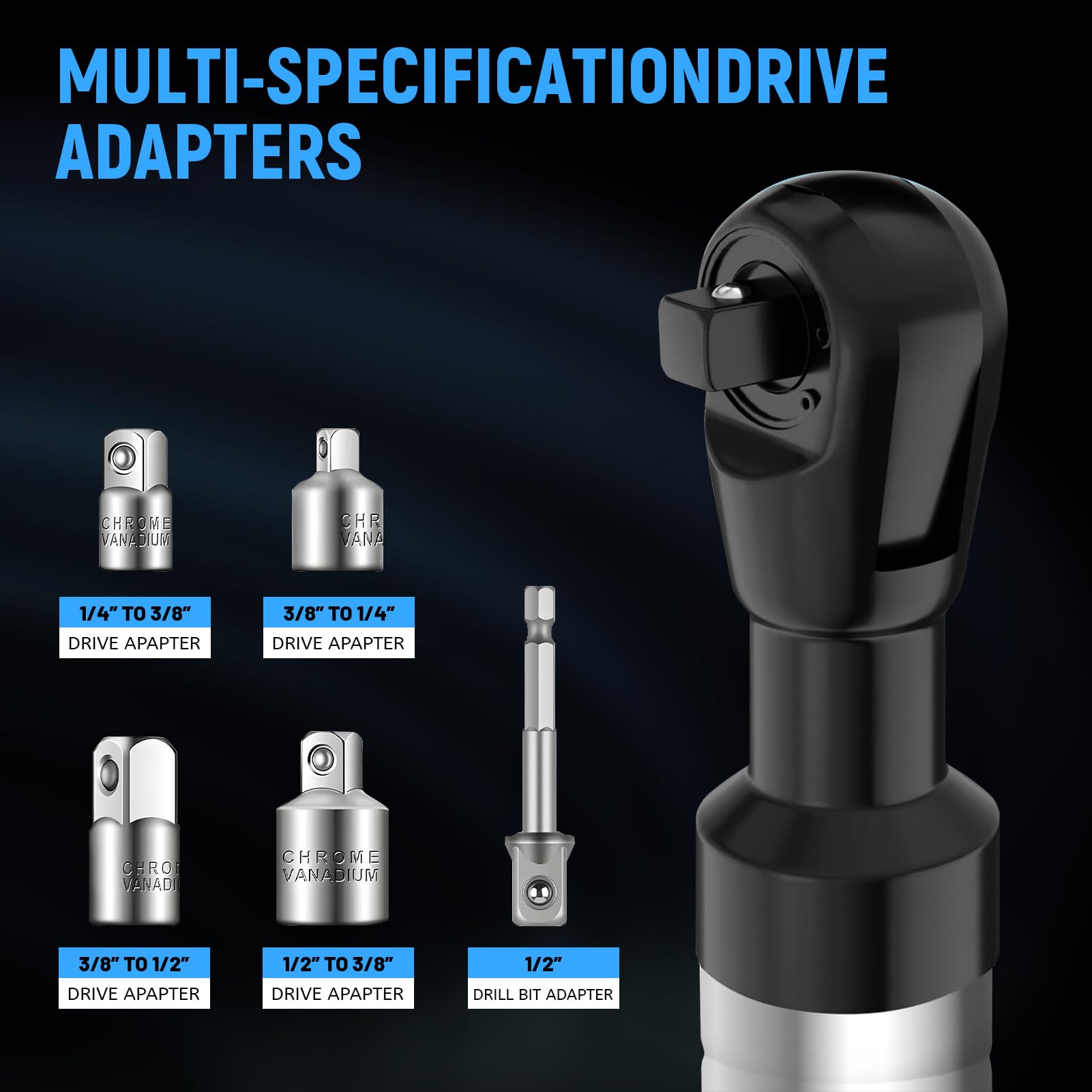VACHAN 38-to-14 adapter enables access to small fasteners