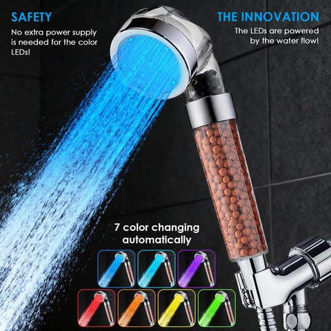 Vacto filtration beads close up highlighting water purification effect
