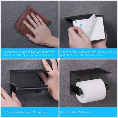 VAEHOLD adhesive installation diagram, quick mounting on smooth surfaces.