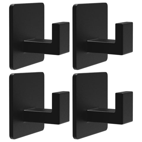 VAEHOLD four-pack adhesive hooks for versatile, drill-free organization in any room.