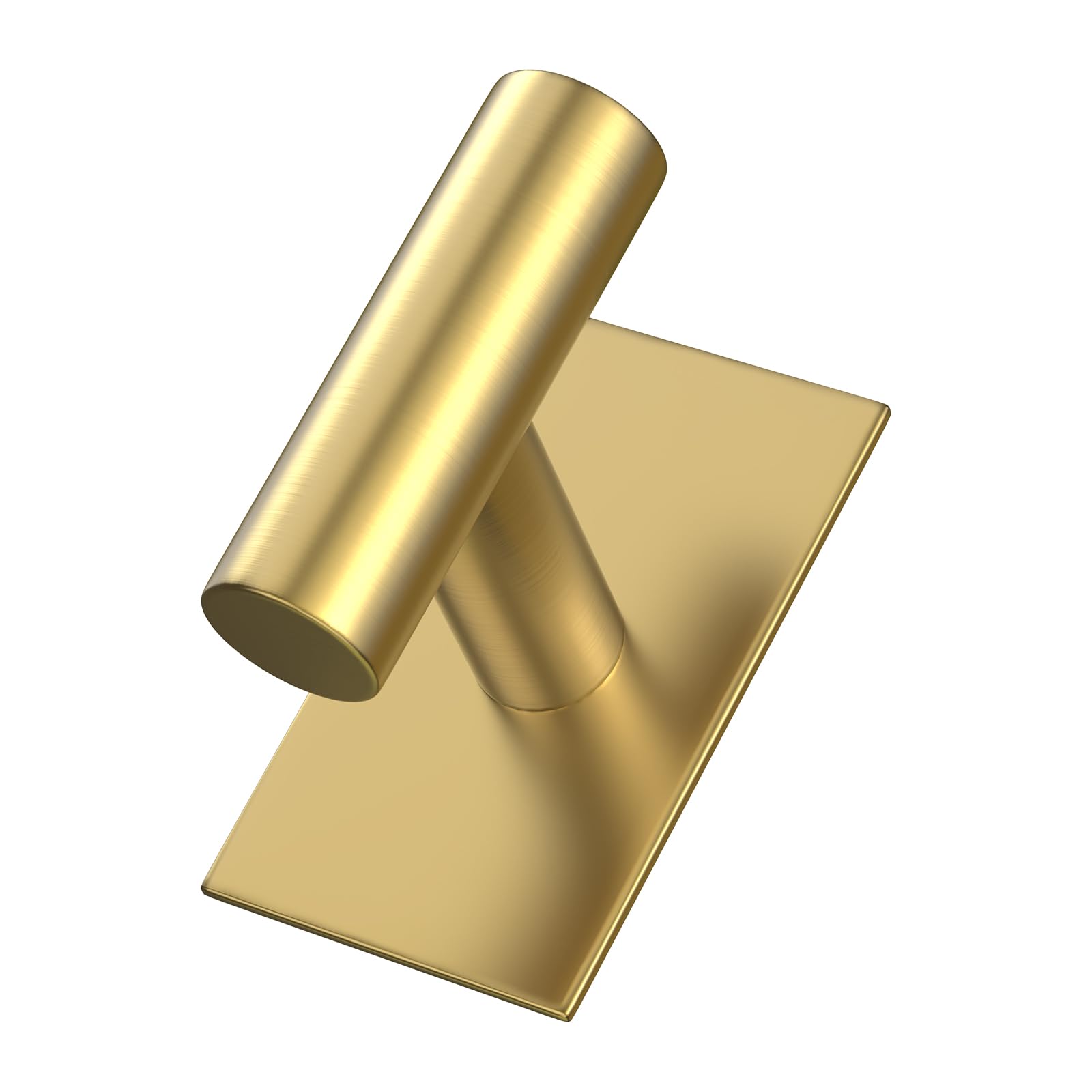 Installed on smooth ceramic tile, showing strong, drill-free mounting.