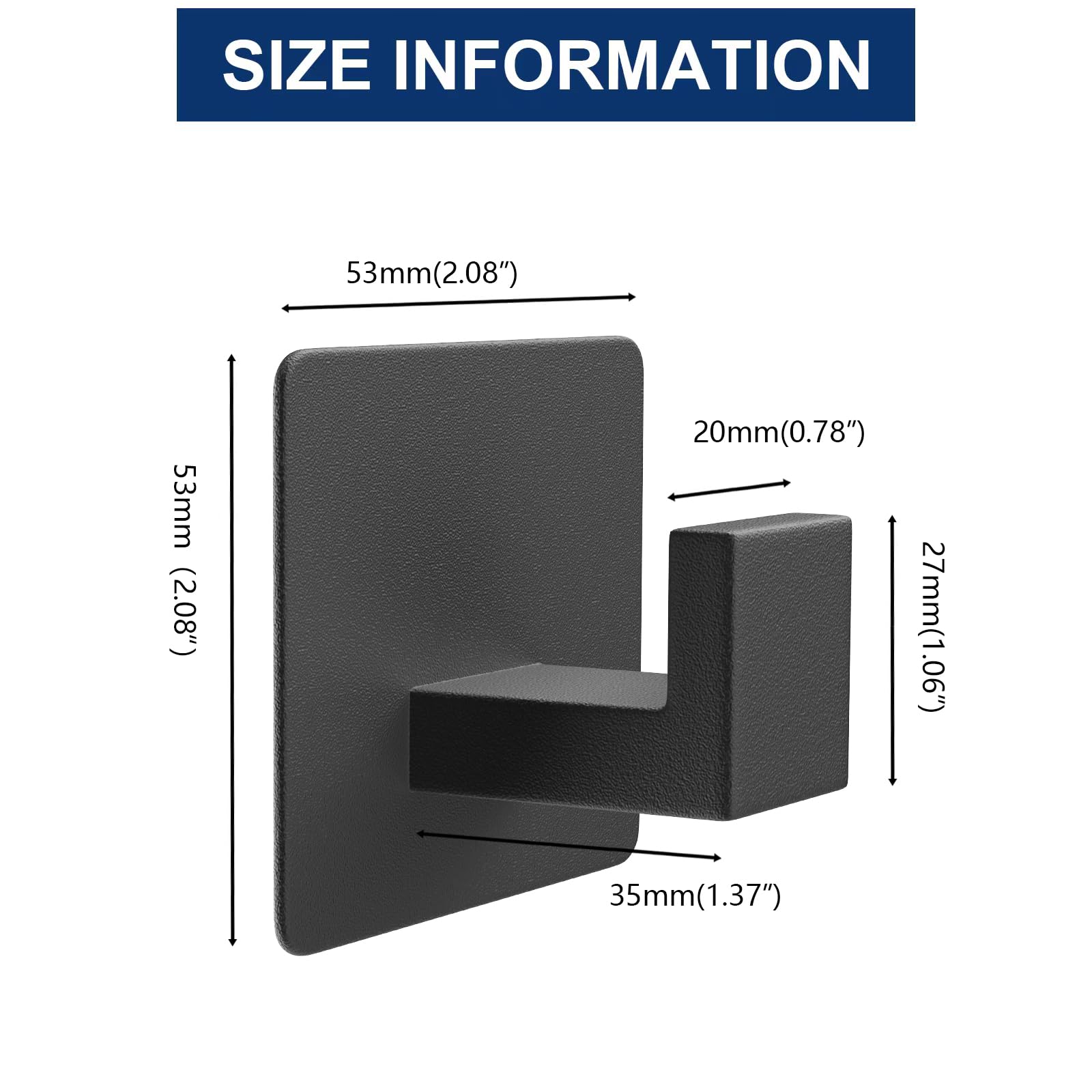VAEHOLD modern black design complements decor while organizing entryways.
