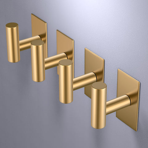 No-drill installation preserved walls while keeping items within reach.