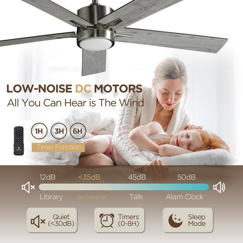 Vagizm reverse direction helps distribute warm air in cooler months.