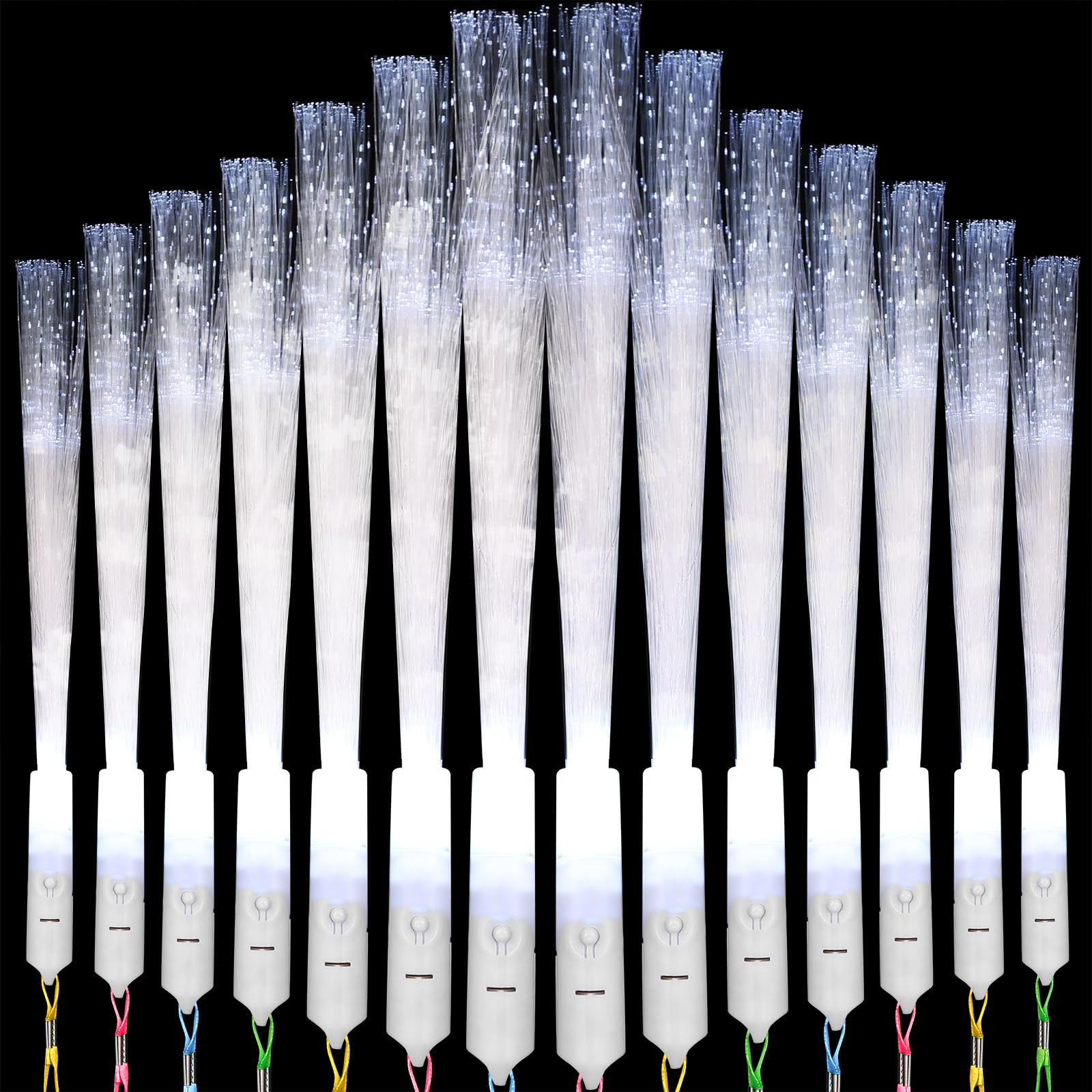 VAIPI fiber optic wand white glow, ideal for dramatic wedding photos