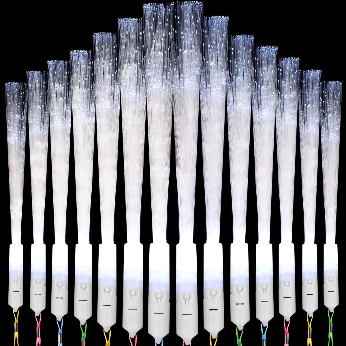 VAIPI fiber optic wand white glow, ideal for dramatic wedding photos