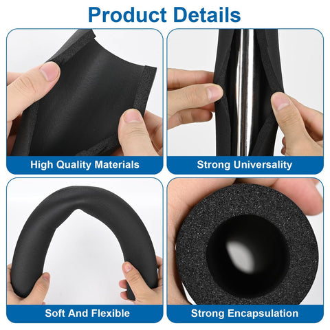VAIPI 33ft PVC insulation tape provides durable sealing and moisture resistance.