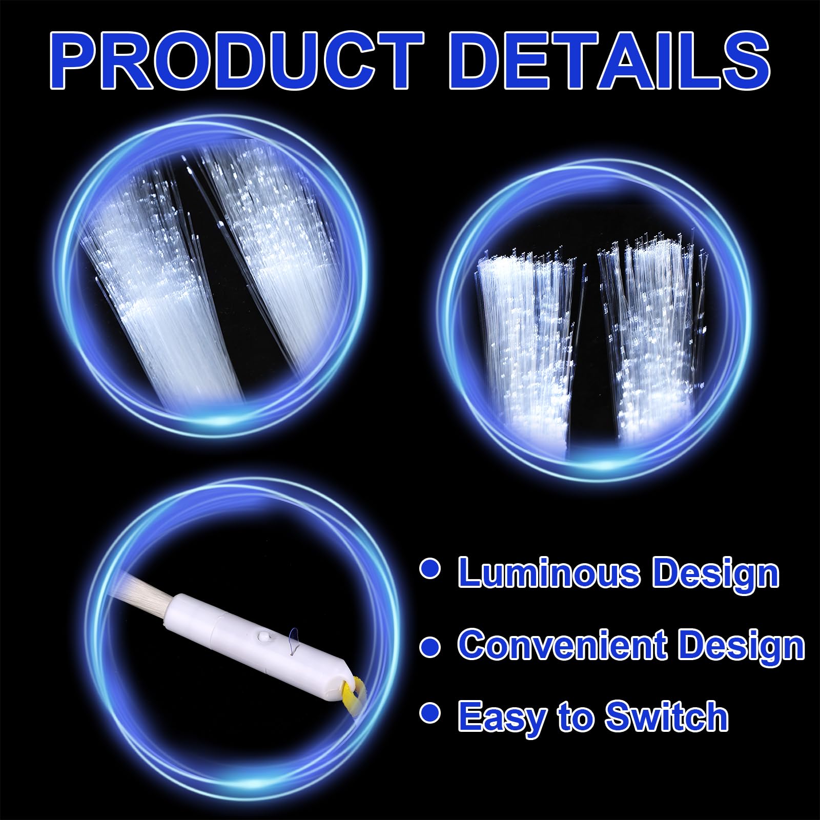 VAIPI safe PVC handle wand, durable and reliable illumination