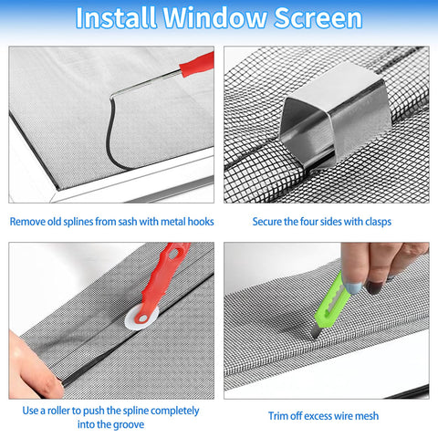 VAKEEN spline and installer clips image highlights fast, precise installation