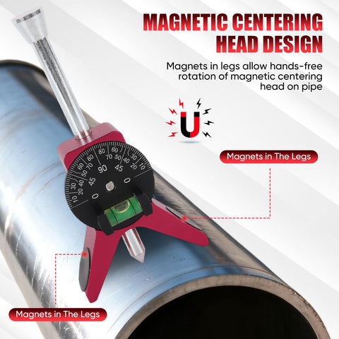 VAKPAT diameter measurement feature for pipes 1/2 inch and up.
