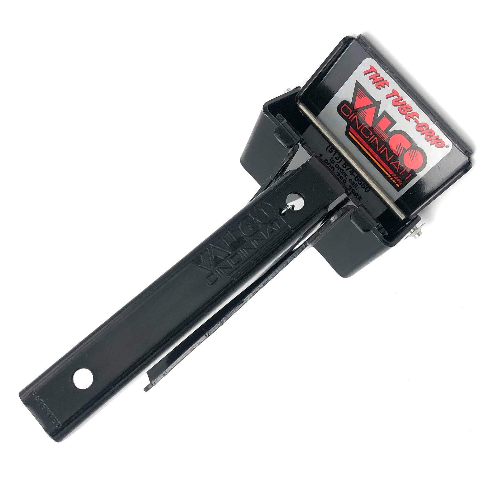Valco Cincinnati Tube-Grip product-label image emphasizes origin and auto accessory status.