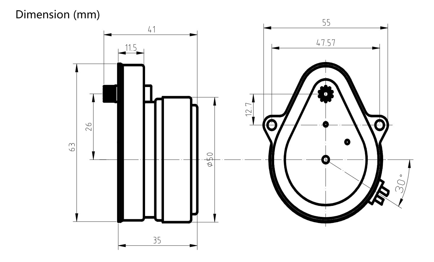 Valemo MD10 delivers 6 RPM at 60 Hz for precise control.