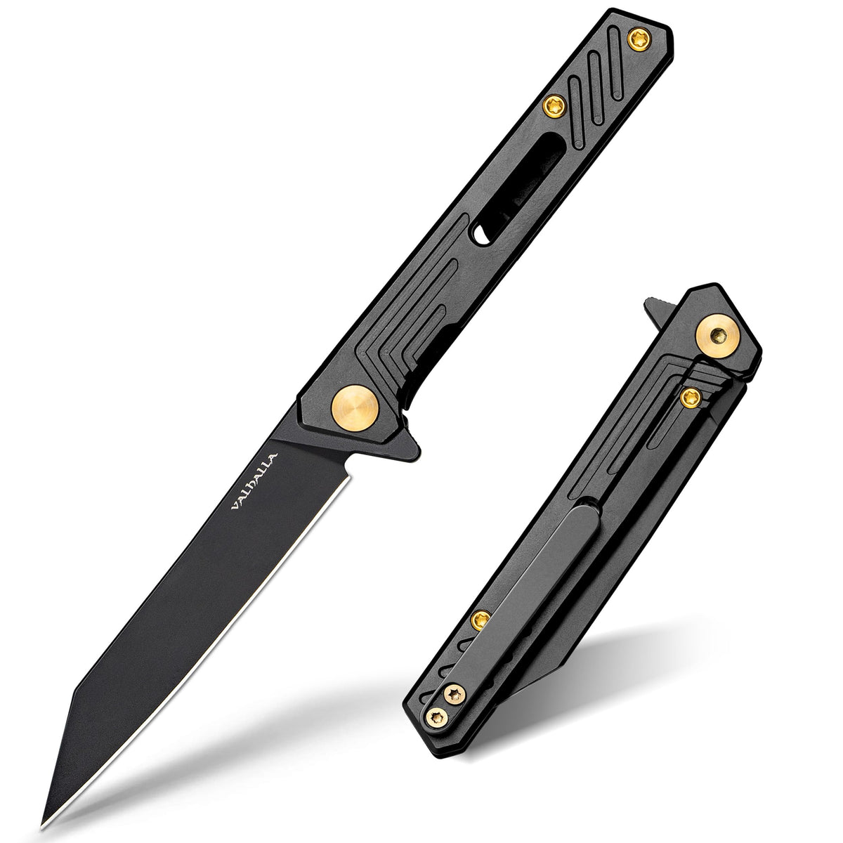 VALHALLA Slim EDC knife with 2.98-inch blade for everyday cutting tasks