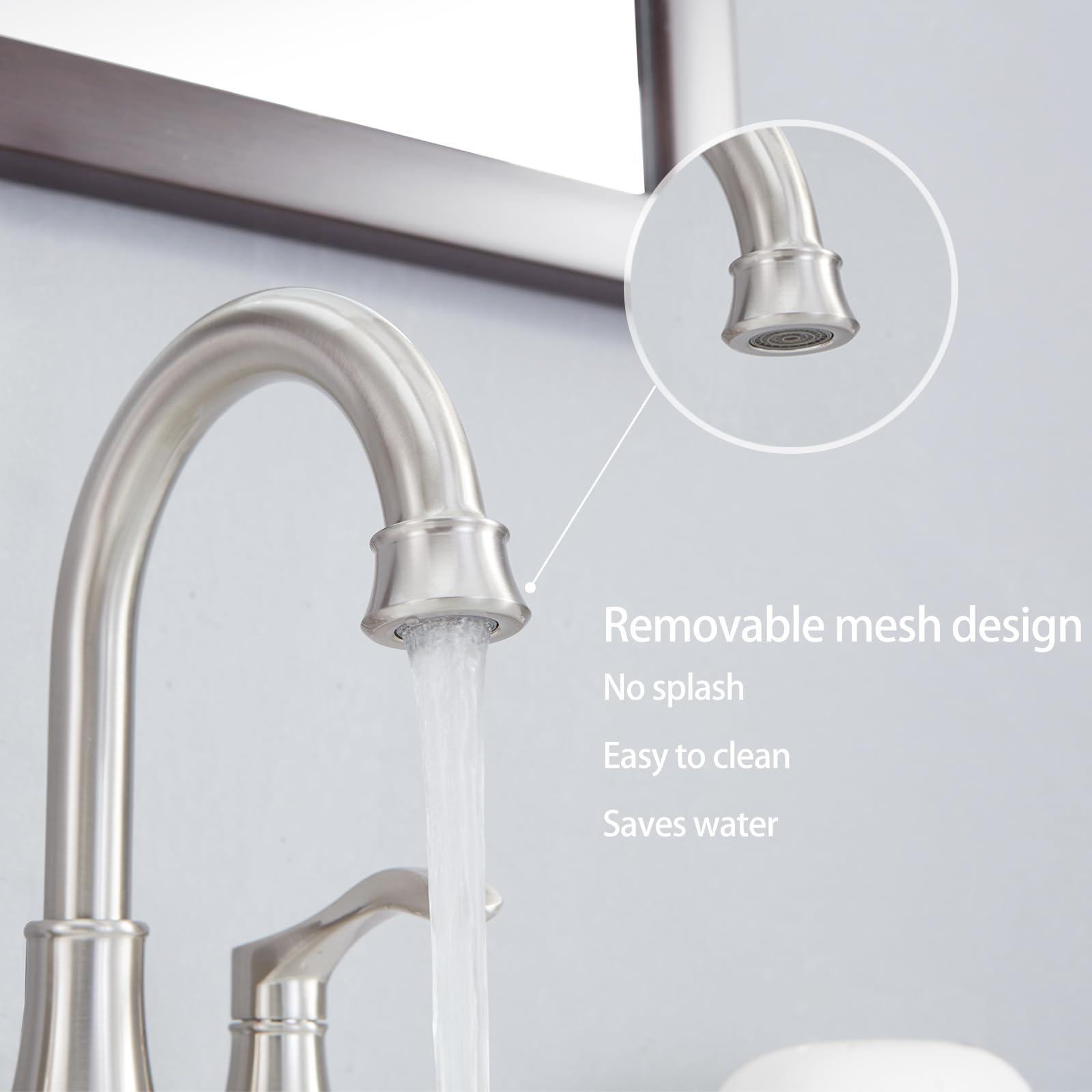 VALISY ceramic disc cartridge ensures drip-free performance