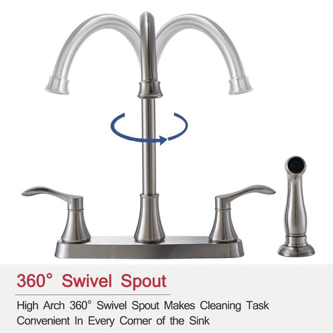 VALISY dual-handle control for precise hot and cold adjustment