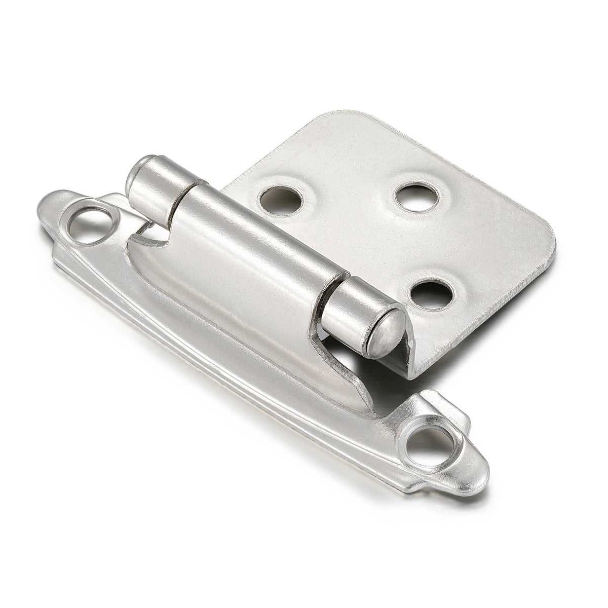 Vallecloud self-closing hinge front view for face-frame cabinets improves door control