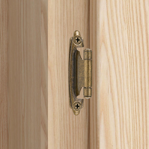 Vallecloud hinges include screws for easy face-frame cabinet replacement.