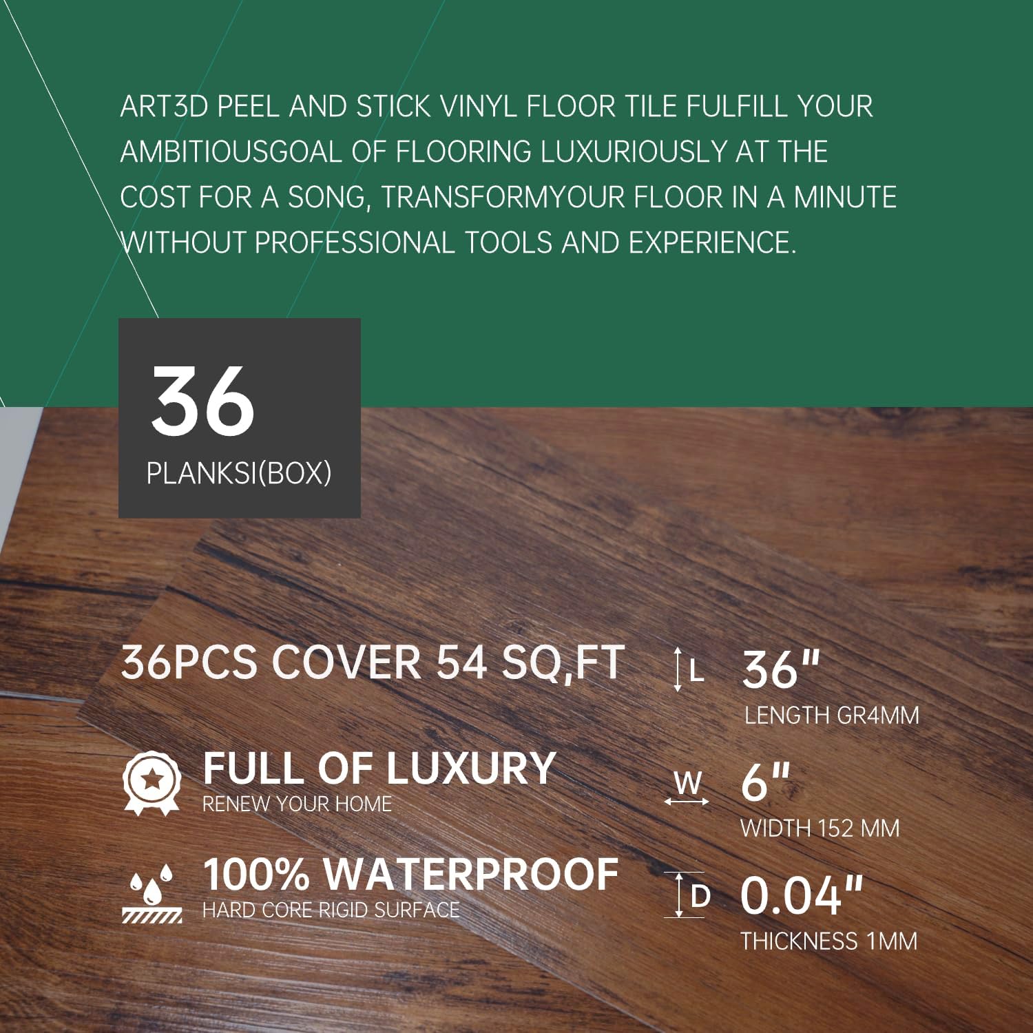 VallisCo modern brown design adds stylish, versatile appeal.