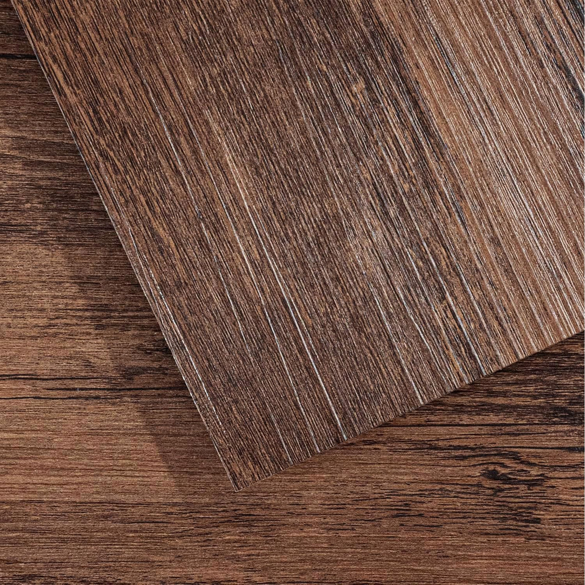 VallisCo Peel-stick floor tiles installation for quick DIY room refresh.