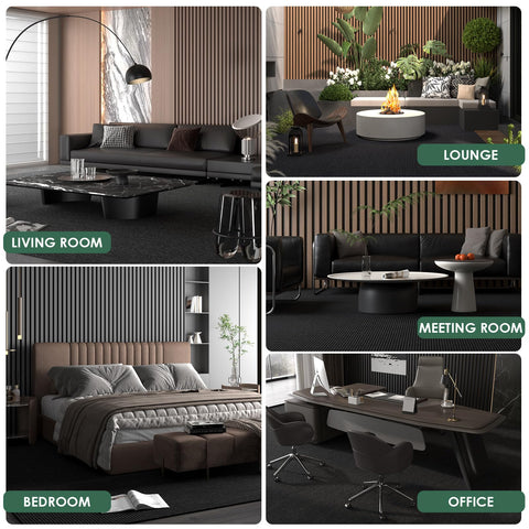 VallisCo waterproof and wrinkle-resistant tile maintain a fresh appearance with easy care.