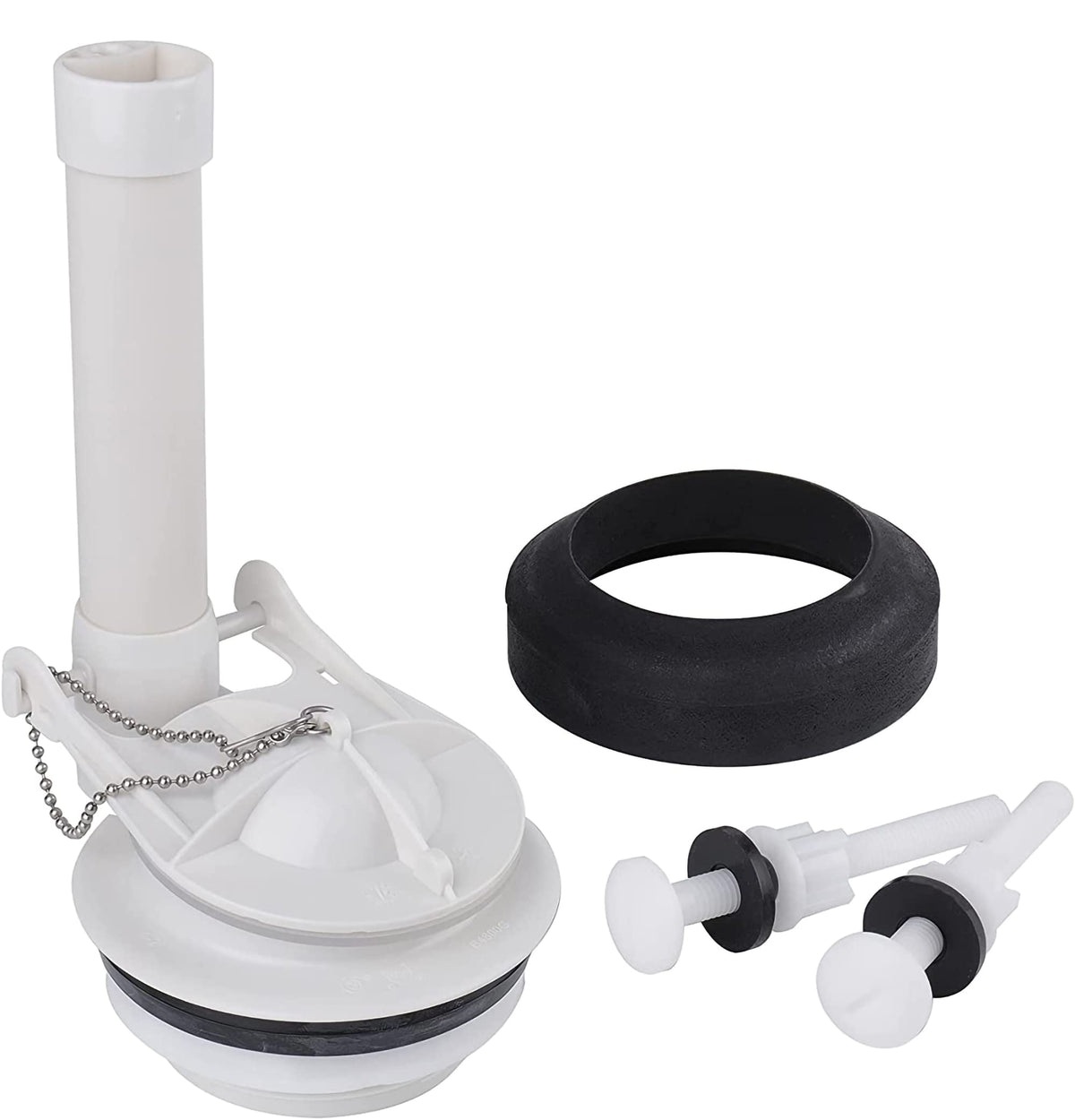 VALLVATER 3-inch flush valve kit ready for quick toilet repairs
