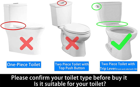 VALLVATER toilet bolts ensure secure tank-to-bowl installation