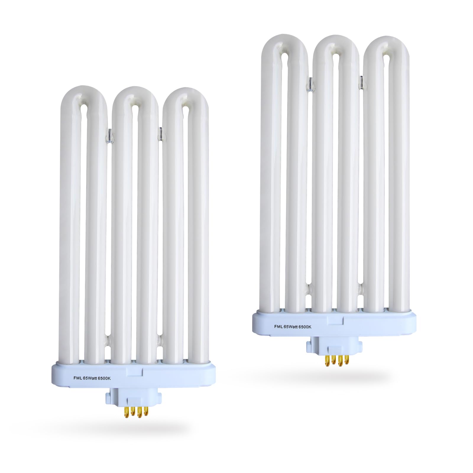 Valoisa FML65/65K 65W fluorescent tube, 4-pin base, delivers bright daylight.