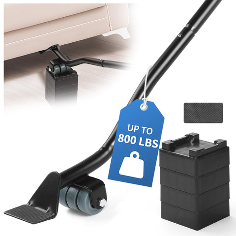 VALTAVO Furniture Lifter with extended lever enables easy lifting of heavy items
