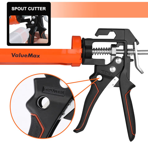 ValueMax caulk gun seal puncture pin simplifies cartridge start