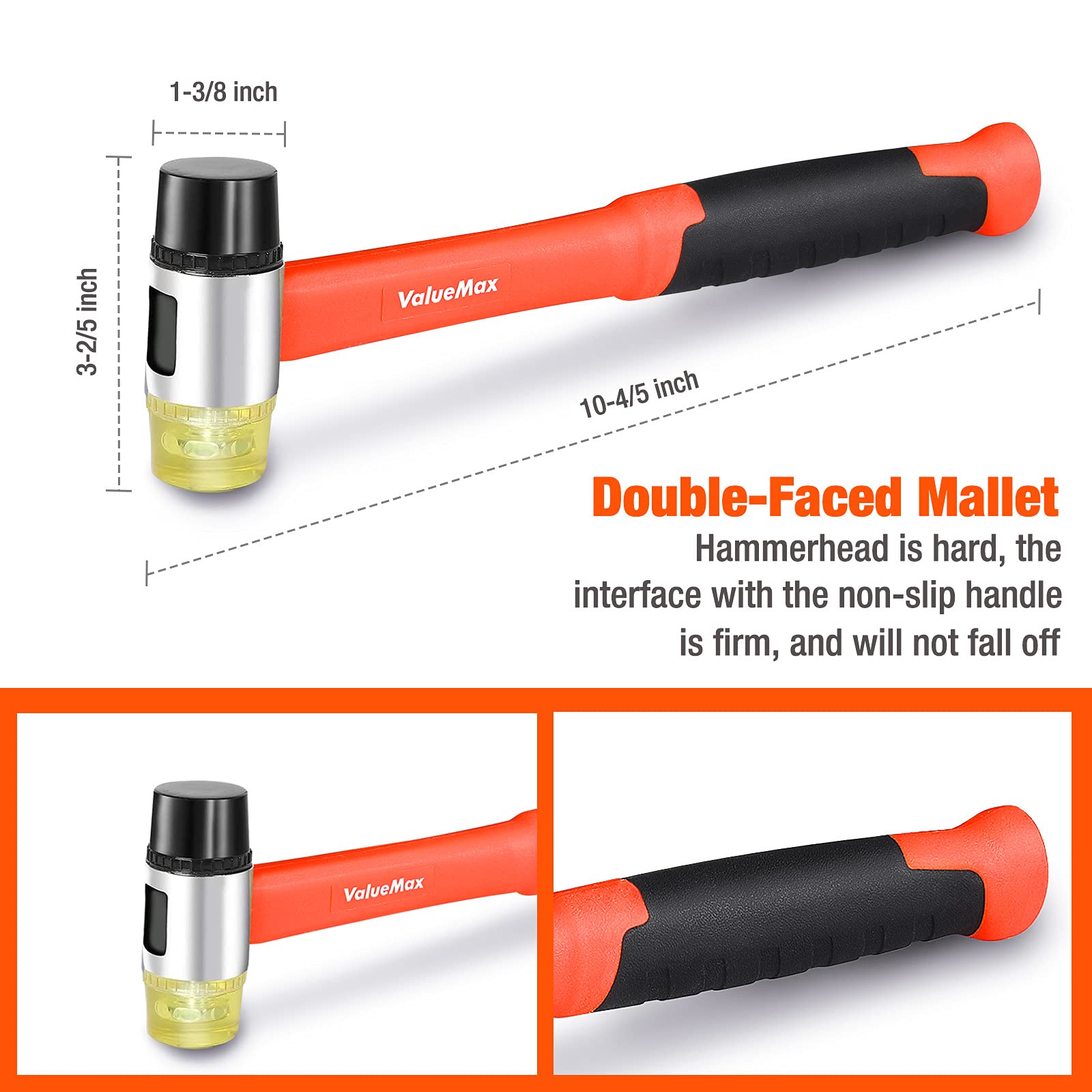 ValueMax laminate pull bar with steel edge prevents scratches during installation