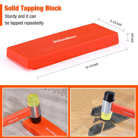 ValueMax tapping block offers solid, durable guidance for repeated taps
