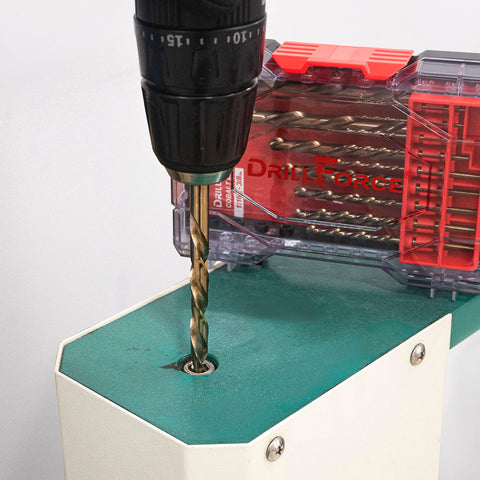 VALYRIANTOOL cobalt left hand drill bits help create pilot holes for screw extractors