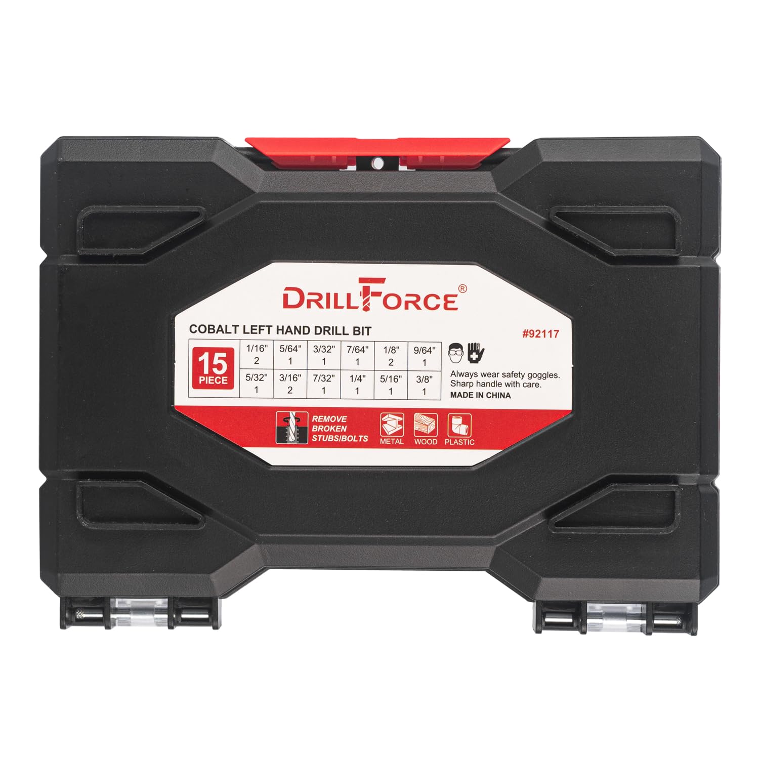 VALYRIANTOOL cobalt left hand drill bits facilitate damage removal of broken bolts and screws