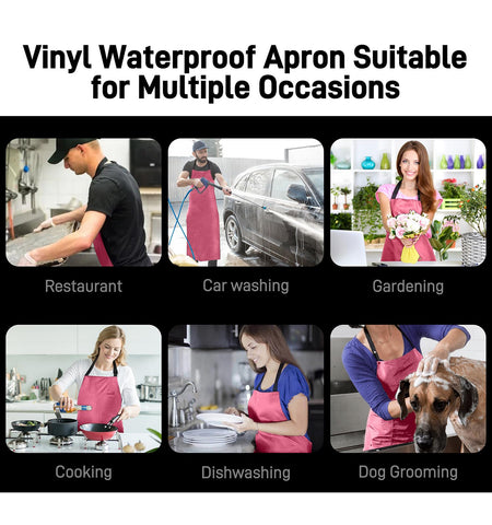 Vammcht kitchen apron fits both professional and home environments