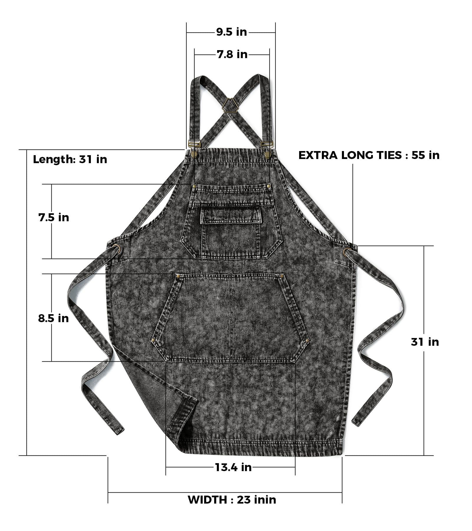 Vammcht adjustable harness adapts to a variety of body types