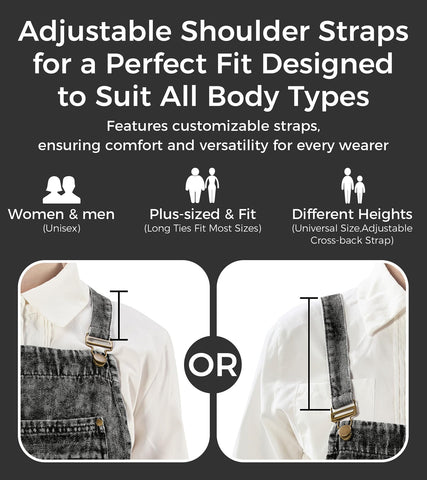 Vammcht Denim Apron suited for hairdressers, barbers, nail techs and artists