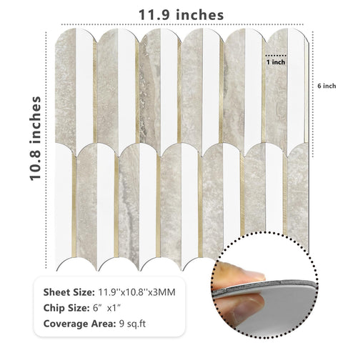 Vamos strong backing glue ensures reliable adhesion on smooth surfaces.