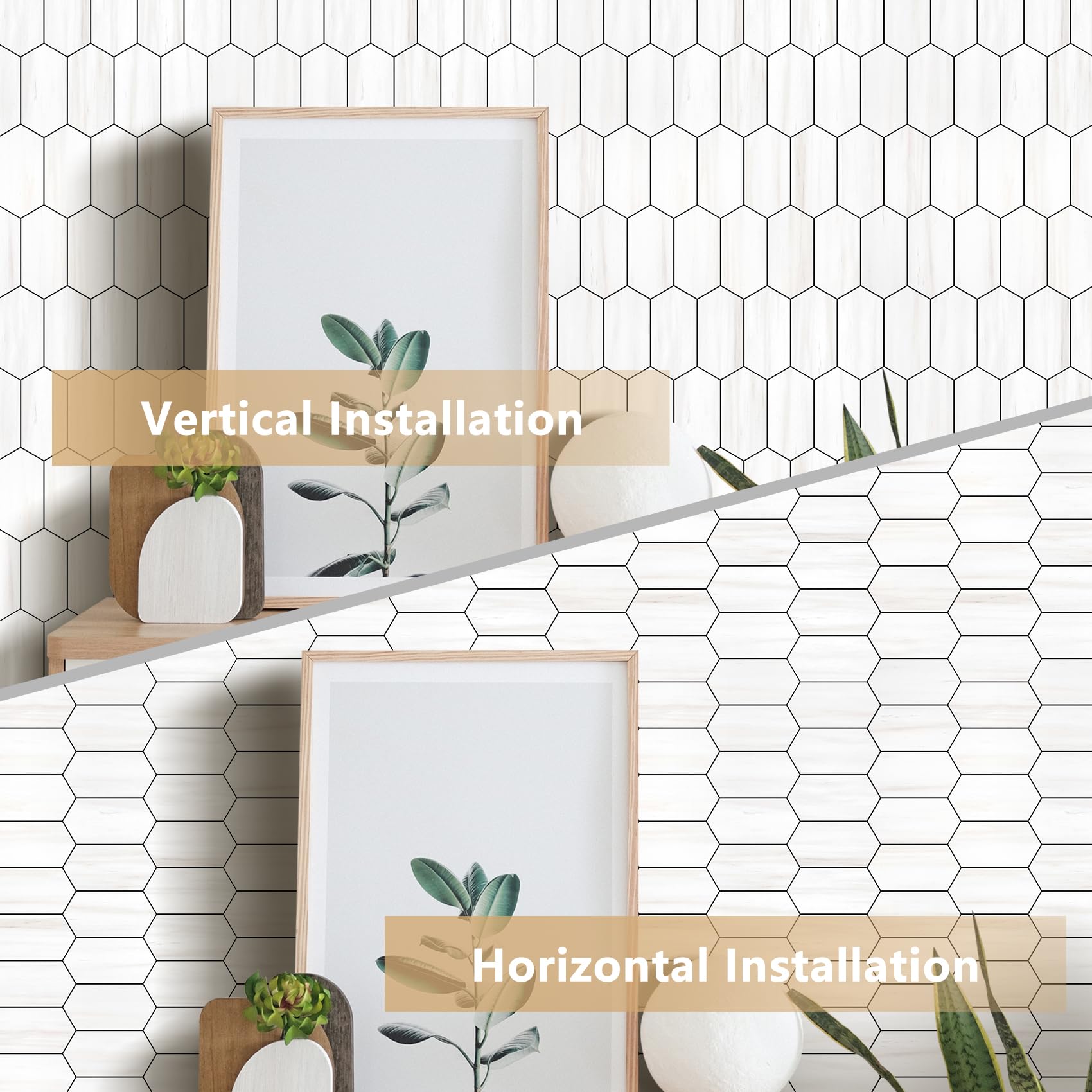 Vamos Tile waterproof and oil-proof surface resists splashes and stains