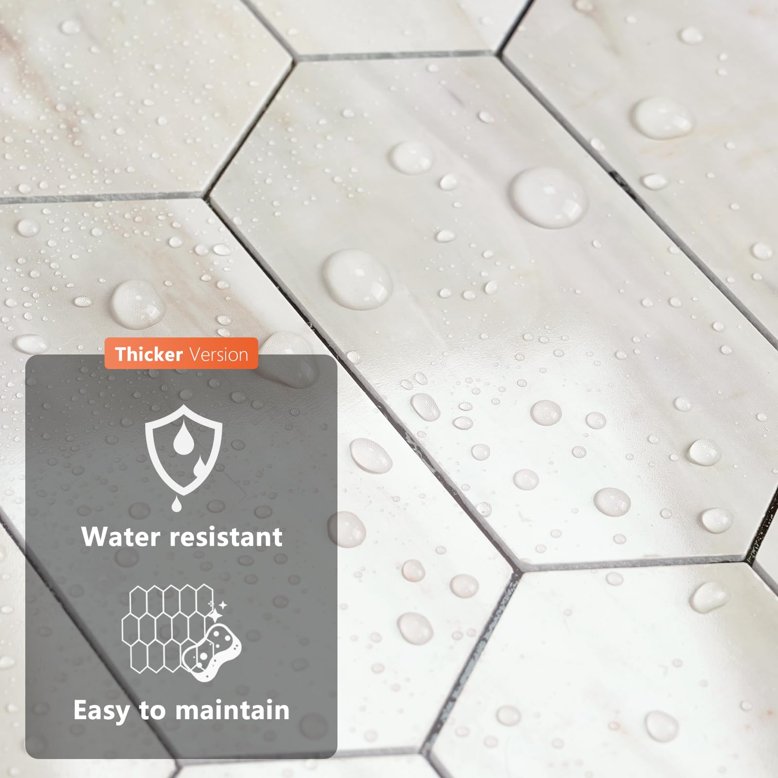 Vamos Tile broad surface use for island, shower, and fireplace installations.