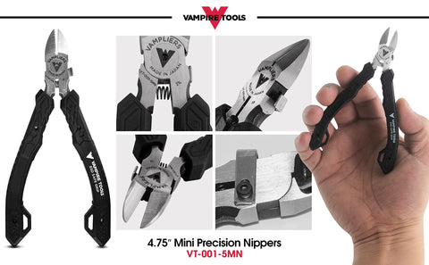 Vampliers spring-loaded design reduces hand fatigue during long sessions