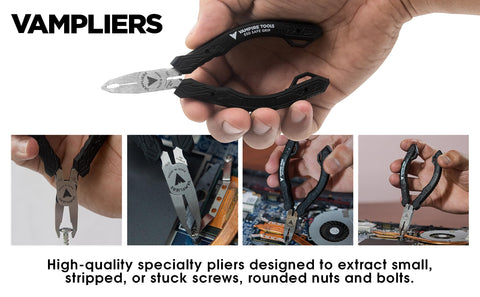 Ergonomic thermoplastic rubber grips reduce fatigue during long repairs