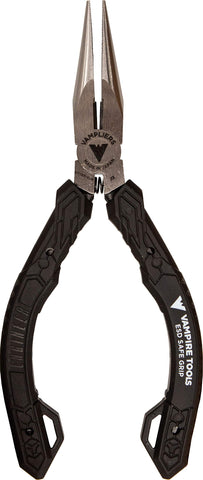 VAMPLIERS ESd-safe thermoplastic handles provide comfortable control