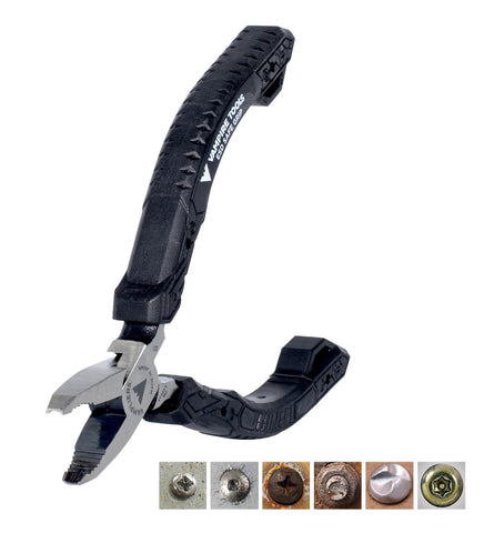 Using Vampliers on laptop motherboard screws for stripped head removal